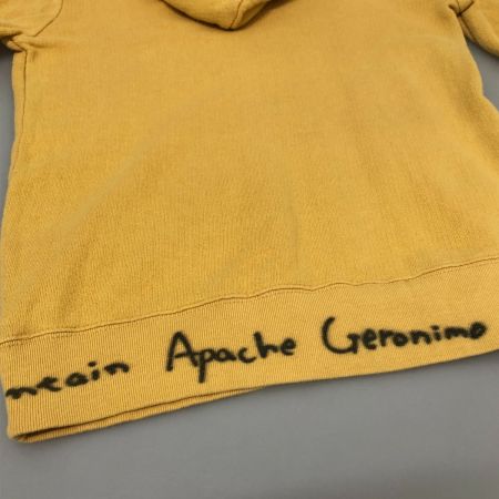   カレッジ プルオーバーパーカー サイズ不明 イエロー