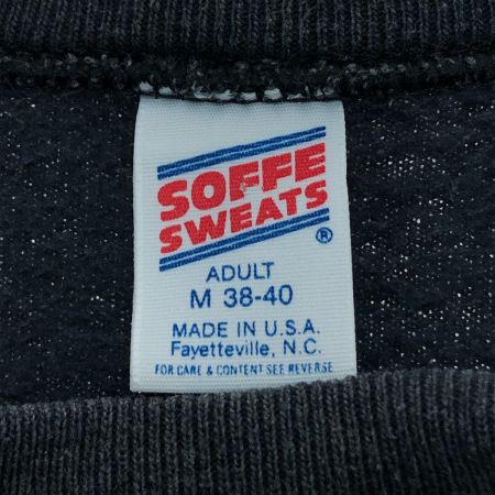  80~90s SOFFE SWEATS スウェット トレーナー Mサイズ スミクロ