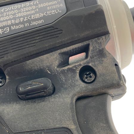  MAKITA マキタ 充電式インパクトドライバ　18V　6.0Ah TD172DRGX ブラック バッテリー　一つ欠品