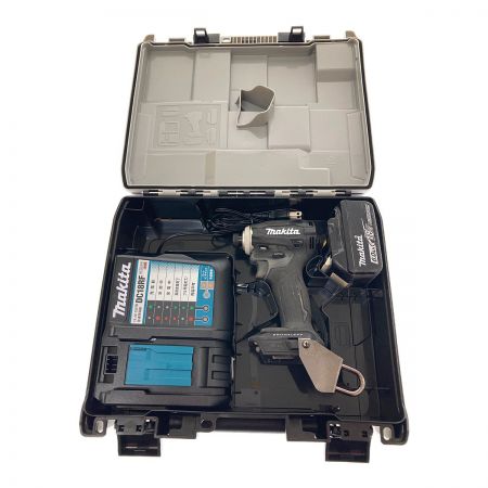  MAKITA マキタ 充電式インパクトドライバ　18V　6.0Ah TD172DRGX ブラック バッテリー　一つ欠品