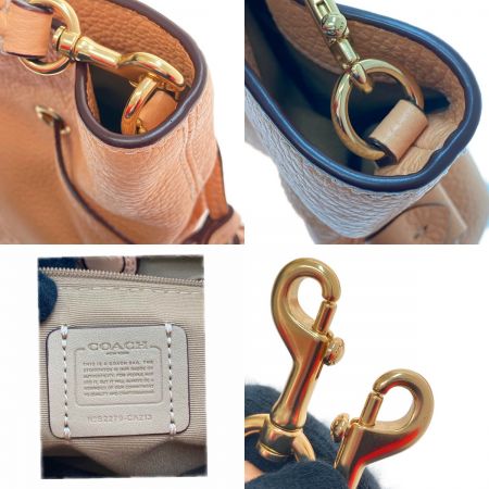  COACH コーチ  アンディ クロスボディ トートバッグ 2wayショルダーバッグ CA213 ベージュ