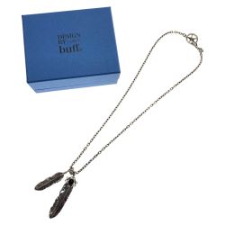 □□ buff Wフェザーネックレス クローフック/スターメディスン シルバー Bランク