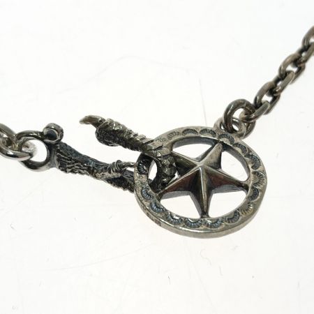  buff Wフェザーネックレス クローフック/スターメディスン シルバー