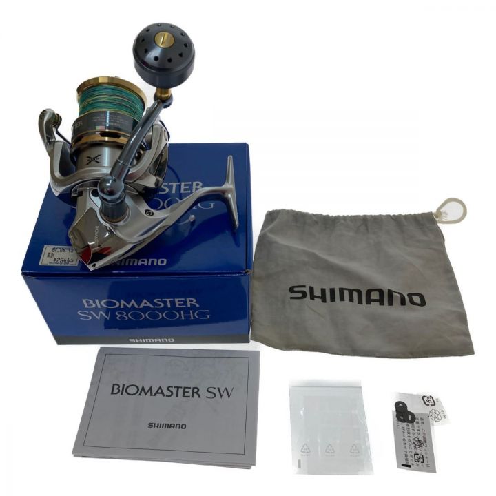 SHIMANO シマノ 13バイオマスターSW 8000HG SW8000HG - 中古