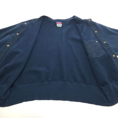  Champion REVERSE WEAVE スウェットカーディガン Lサイズ ネイビー