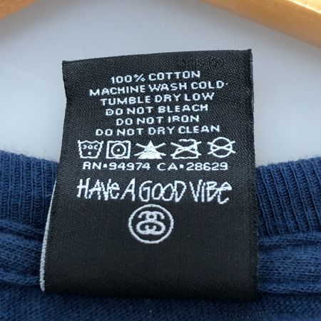  stussy ステューシー 半袖Tシャツ XLサイズ ネイビー