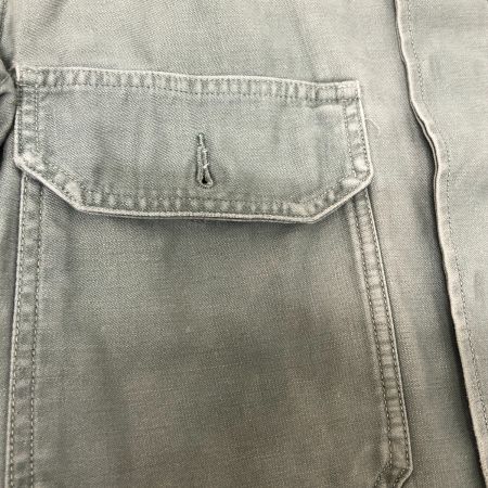  50s USARMY シャツ ユーティリティーシャツ ワッペン付き 古着 オリーブ