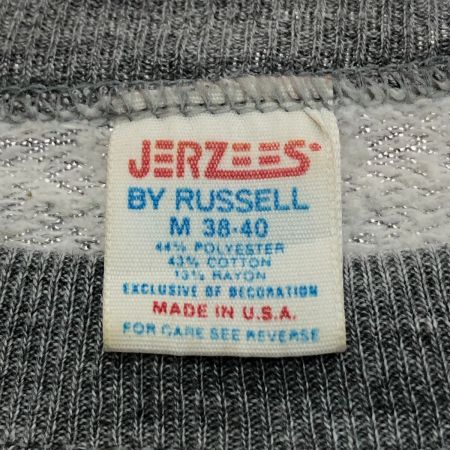  70~80s JERZEES スウェット トレーナー Mサイズ グレー