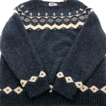  PHERROW'S フェローズ ニット セーター SIZE 38 PSFS1 ネイビー