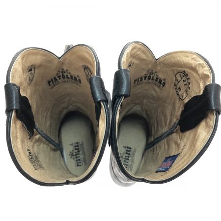  PISTOLERO ウエスタンブーツ SIZE 27・US８ PTL-014 ブラック