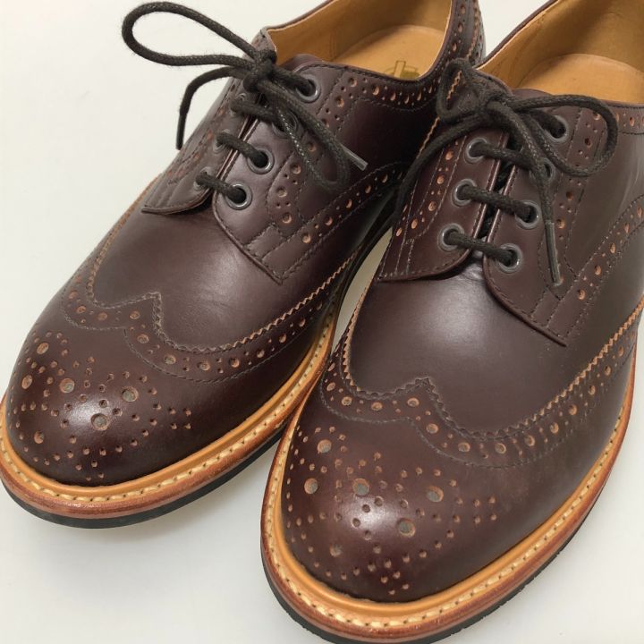 VIVA GRAFFITI ウイングチップレザーシューズ 26cm VG-5001 ブラウン