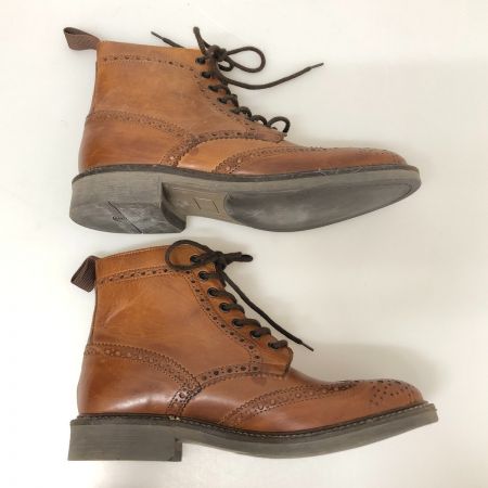  stefanorossi ウイング ハイ ブーツ 24.5cm 本体のみ SR03625 ブラウン