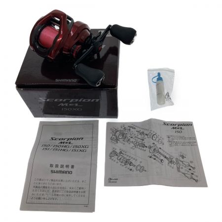  SHIMANO シマノ ベイトリール　19 スコーピオン MGL 150XG 右 04035