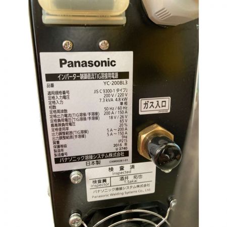 海外直送Panasonic パナソニック TIG溶接機 YE-200BL3 工具/メンテナンス