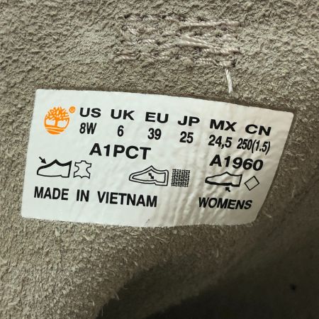  Timberland ティンバーランド ハイカットスニーカー 25cm A1960 グレー