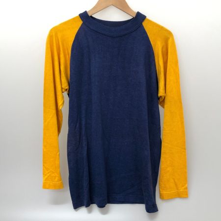  Wilson ウィルソン 長袖カットソー サイズ不明 ネイビー×イエロー