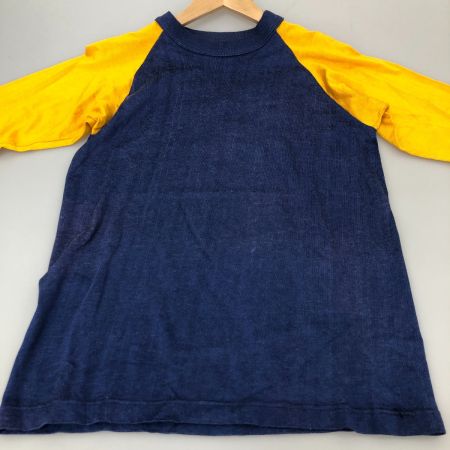  Wilson ウィルソン 長袖カットソー サイズ不明 ネイビー×イエロー