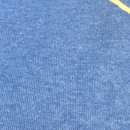  80~90s RUSSELL カットソー 7分袖カットソー SIZE M 古着 スヌーピー ネイビー×スカイブルー