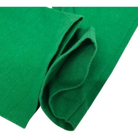  80s SCREEN STARS カットソー 7分袖カットソー SIZE M ウッドペッカー 古着 ホワイト x グリーン