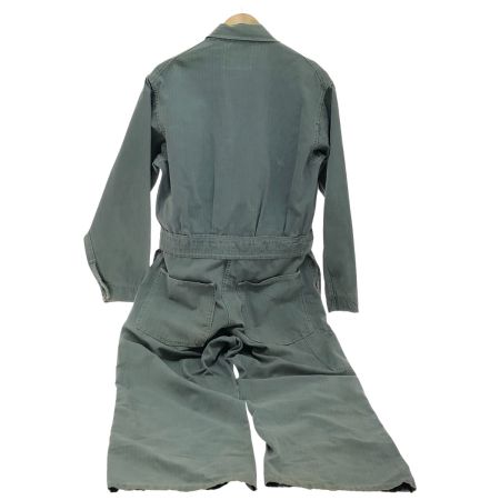  40s Unknown パンツ オールインワン 13スターボタン 古着 グレー