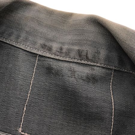  40s Unknown パンツ オールインワン 13スターボタン 古着 グレー