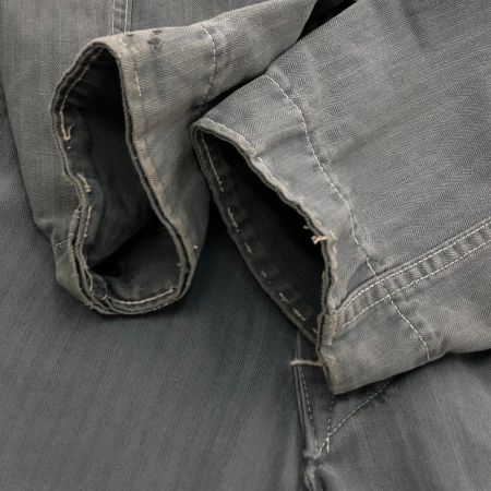  40s Unknown パンツ オールインワン 13スターボタン 古着 グレー