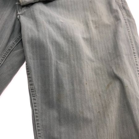  40s Unknown パンツ オールインワン 13スターボタン 古着 グレー