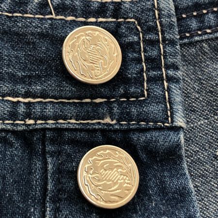  70s Unknown ペインターパンツ デニムジーンズ サイズ不明 ライトインディゴ