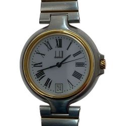 □□ dunhill ダンヒル 腕時計　ミレニアム  ホワイト Bランク