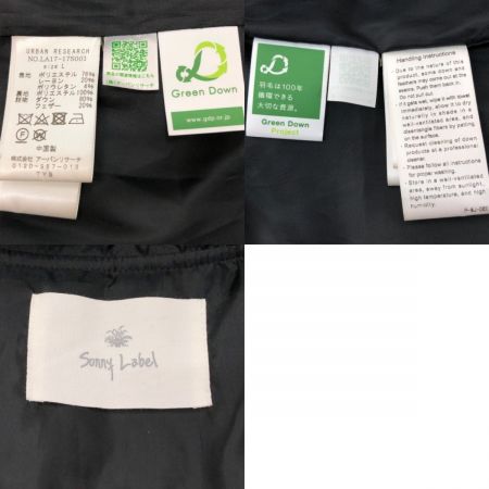  Urban Research アーバンリサーチ ダッフルコート Lサイズ LA17-17S001 ブラック