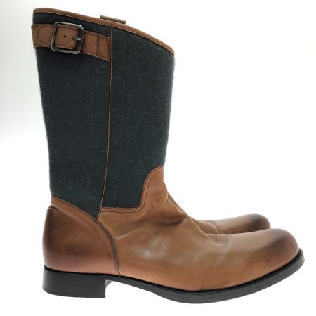  VERO GUOIO ジップアップブーツ SIZE 42 ブラウン