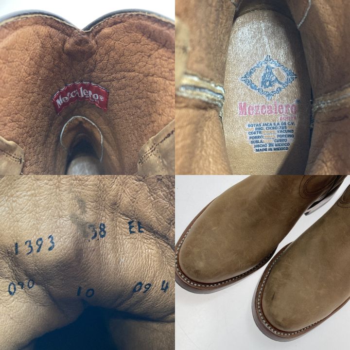 Mezcalero ブーツ 38EEサイズ ブラウン - 中古靴 - なんでもリサイクル