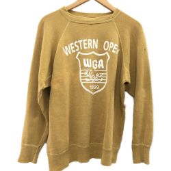 □□ 60s Unknown メンズ衣料 スウェット ラグランスウェット 60s マスタード SIZE 不明 マスタード Cランク