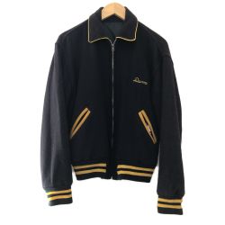 □□ 60s UNION EMBLEMBLEM メンズ衣料 ジャケット アワードジャケット   サイズ38 ネイビー Cランク