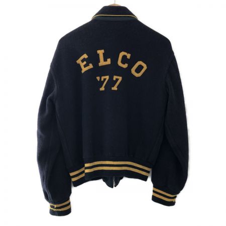  60s UNION EMBLEMBLEM メンズ衣料 ジャケット アワードジャケット   サイズ38 ネイビー