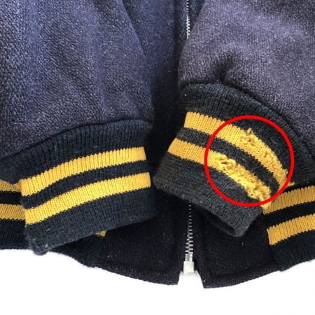  60s UNION EMBLEMBLEM メンズ衣料 ジャケット アワードジャケット   サイズ38 ネイビー