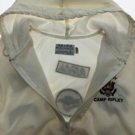  ARTEX ハーフジップジャケット Ｌサイズ RN32630 アイボリー