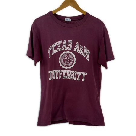 70~80s Champion Tシャツ SIZE M 古着  ワインレッド