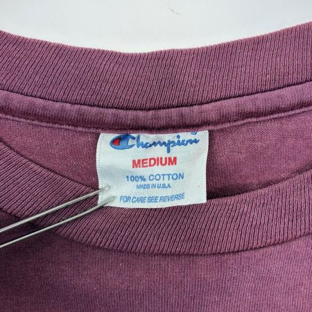  70~80s Champion Tシャツ SIZE M 古着  ワインレッド