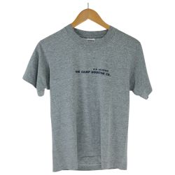□□ FRUIT OF THE LOOM Tシャツ SIZE 14-16 古着 90S グレー Bランク