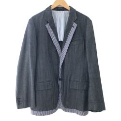 □□ COMME des GARCONS HOMME メンズ衣料 ジャケット  SIZE S HS-J074 グレー Bランク