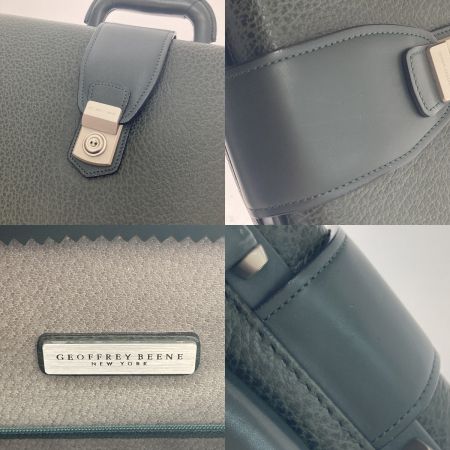  GEOFFRBY BEENE ビジネスバッグ グリーン