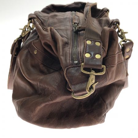  Creed ショルダーバッグ 2way 牛革 3002621 C ブラウン