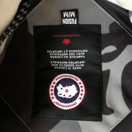 CANADA GOOSE カナダグース メンズ衣料 ベスト ダウンベスト カモフラージュ SIZE M 4154M グレー Bランク