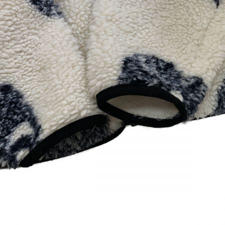  stussy ステューシ メンズ衣料 ジャケット フリースジャケット  Mask Jacquard Sherpa  SIZE M ホワイト×ネイビー