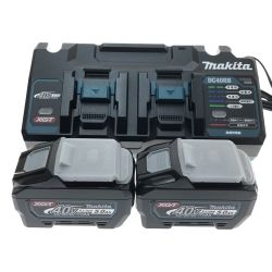 □□ MAKITA マキタ 工具 電動工具  40V 充電器　バッテリー DC40RB Sランク