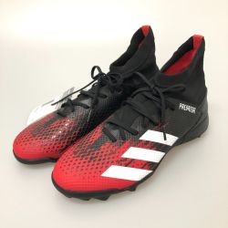 □□ adidas アディダス プレデター 20.3 TF サッカー トレーニングシューズ 27cm 本体のみ EF2208 ブラック x レッド x ホワイト Sランク