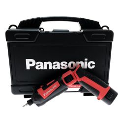 □□ Panasonic パナソニック 工具 電動工具 インパクトドライバー　 7.2v EZ 7521LA2S-R レッド Sランク