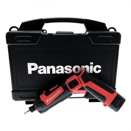  Panasonic パナソニック 工具 電動工具 インパクトドライバー　 7.2v EZ 7521LA2S-R レッド
