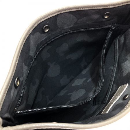  PORTER ポーター ディライト サコッシュ 本革 グレー